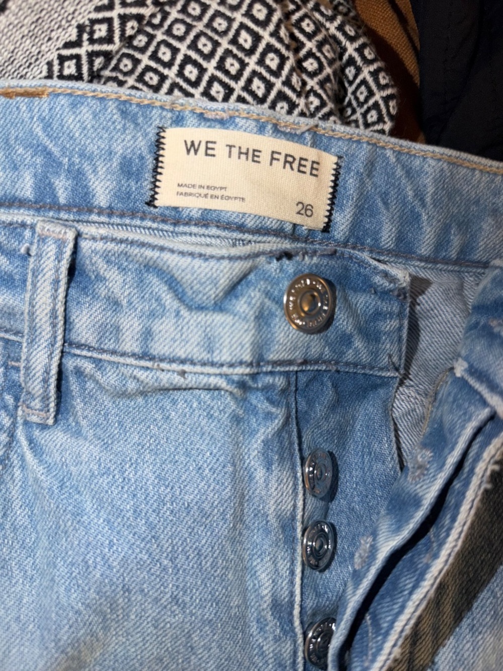 We The Free Good Luck Mid-Rise Barrel Jeans - Picture 5 of 5